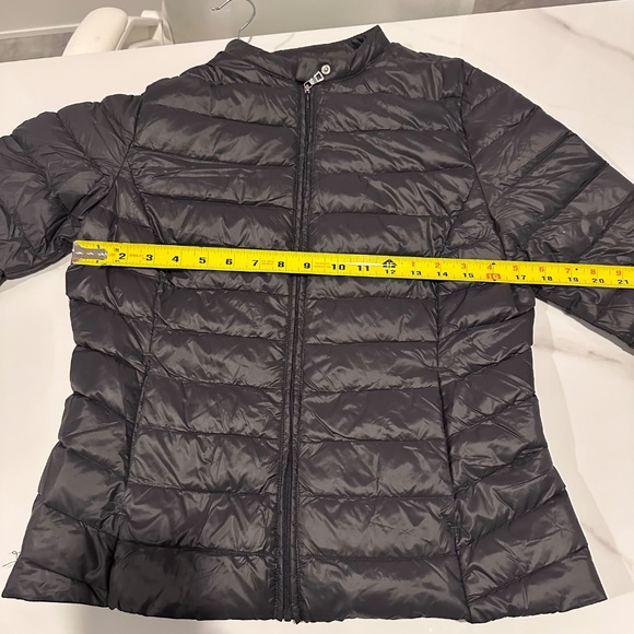 Marie Lund Copenhagen Ultra-Light Down Jacket – Anthracite Gray Sz Small - Picture 12 of 16
